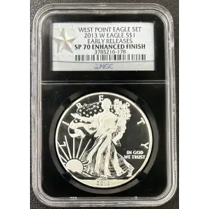 2013 W WEST POINT EAGLE SET EARLY RELEASES OFFICIAL US MINT SET ENHANCED FINISH