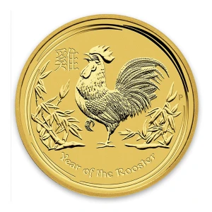 2017 1/20oz Australian Perth Mint Gold Lunar II: Year of the Rooster (2)