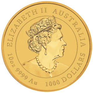 2023 10oz Australian Perth Mint Gold Lunar III: Year of the Rabbit (2)