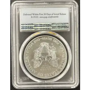 2017 W Burnished Silver Eagle PCGS SP-70 (2)