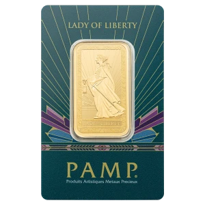 2026 1oz PAMP Gold Bar - Lady of Liberty (2)