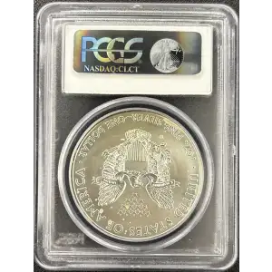 2011-W $1 Burnished Silver Eagle 25th Anniversary Set First Strike