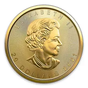 2021 1/2 oz Canadian Gold Maple Leaf