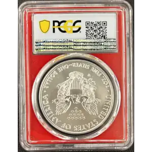 2020 W Burnished Silver Eagle PCGS SP-70 FIRST DAY OF ISSUE