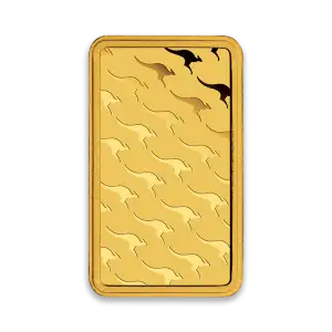1oz Australian Perth Mint gold bar - minted