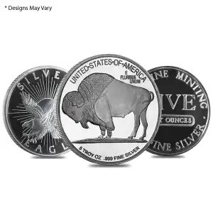 5oz Generic Silver Round (2)