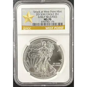 2013(W) EARLY RELEASES Struck at West Point Mint