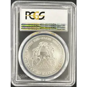 2007 W Burnished Silver Eagle PCGS SP-70