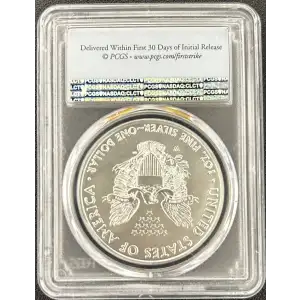 2017 W Burnished Silver Eagle PCGS SP-70 FIRST STRIKE
