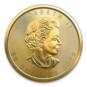 2020 1oz Canadian Gold Maple Leaf