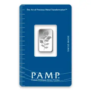 5g PAMP Silver Bar - Rosa (2)