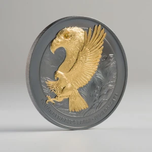 2 oz Pouakai - Haasts's Eagle - Silver Round 2025 (2)