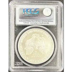 2007 W Burnished Silver Eagle PCGS MS-70 FIRST STRIKE