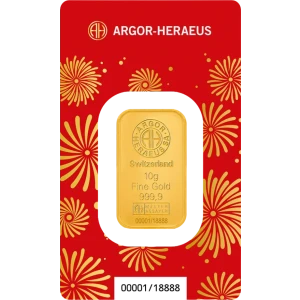 10g Heraeus Minted Gold Bar - Year of The Horse (2)