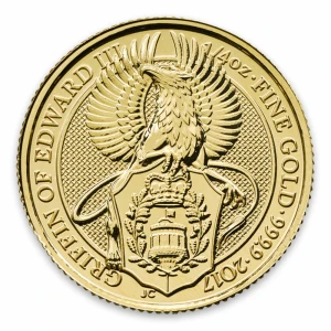 2017 1/4oz Gold Britain Queen's Beasts: The Griffin (2)