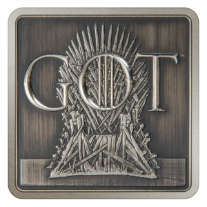 Game Of Thrones - 2022 1oz Iron Throne Silver Medallion (2)