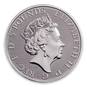 2020 2oz Silver Britain Queen's Beast: The White Horse of Hanover (2)