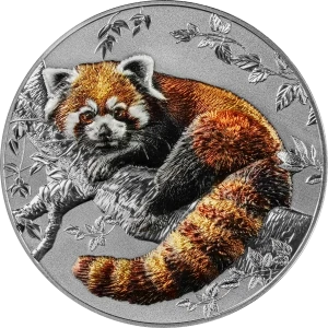 2025 2 oz Niue Island - Red Panda Silver Coin (2)