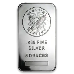5oz Generic Silver Bar (2)