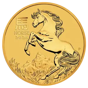 2026 1/10oz Australian Perth Mint Gold Lunar Series III: Year of the Snake (2)