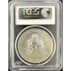 2011-W $1 Burnished Silver Eagle 25th Anniversary Set First Strike (2)