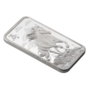 1oz PAMP Silver Bar - Year of The Horse (2)