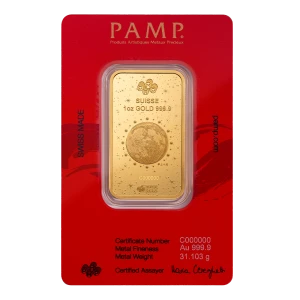 2025 1oz PAMP Gold Bar - Year of the White Snake (2)