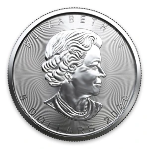 2020 1oz Canadian Silver Maple Leaf