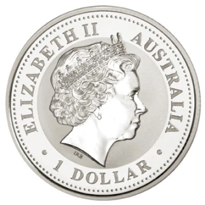 2004 1oz Australian Perth Mint Silver Lunar: Year of the Monkey (2)