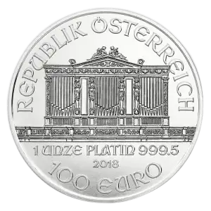 Any Year 1oz Austrian Platinum Philharmonic (2)