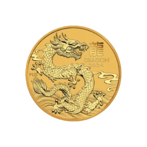 2024 1/20oz Australian Perth Mint Gold Lunar III: Year of the Dragon (2)
