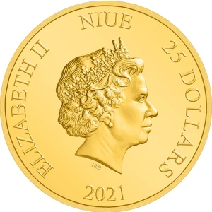 THE LORD OF THE RINGS - 2021 1/4 oz Aragorn Gold Coin (2)