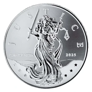 2025 1oz Niue - Lady Justice Silver Round (2)