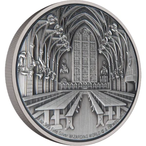 HOGWARTS - 2022 3oz The Great Hall Silver Coin (2)