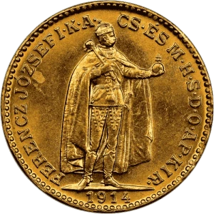 20 Korona Hungarian Empire Gold Coin (2)