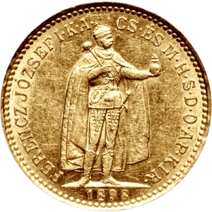 10 Korona Hungarian Empire Gold Coin (2)
