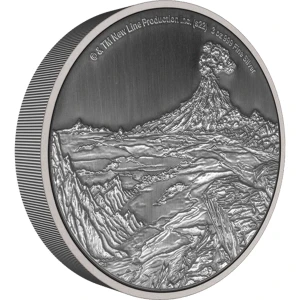 THE LORD OF THE RINGS - 2022 3oz Mount Doom Silver Coin (2)