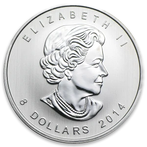 2014 1.5oz Canadian Silver Wildlife Series - Arctic Fox (2)