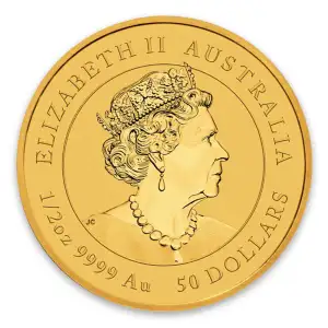 2021 1/2oz  Australian Perth Mint Gold Lunar Year of the Ox (2)