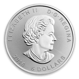 2016 1oz Canadian Silver Superman Shield Silver (2)
