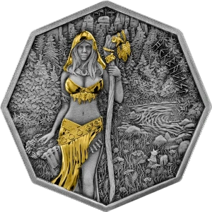 2025 1 oz Witchcraft - Herbalist Ritual Silver Coin (2)