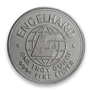 Any Year 1oz Engelhard Silver Prospector Round (2)