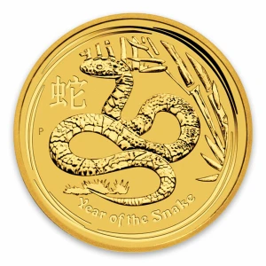 2013 1/2oz Australian Perth Mint Gold Lunar II: Year of the Snake (2)