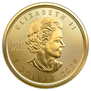 2023 1/20oz Canadian Gold Maple Leaf (2)