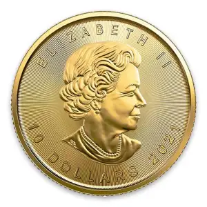 2021 1/4oz Canadian Gold Maple Leaf