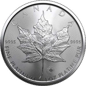 2024 1oz Canadian Platinum Maple Leaf (2)
