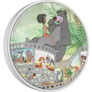 Disney Cinema masterpieces- 2022 3oz Jungle Book Silver Coin (2)