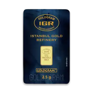 Generic 2.5g Gold Bar (2)