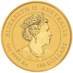 2023 1oz Perth Mint Lunar Series: Year of the Rabbit Gold Coin (2)