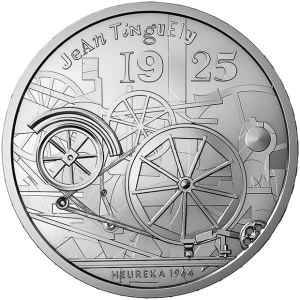 2025 1 oz Jean Tinguely Silver 20 Franc Coin (2)